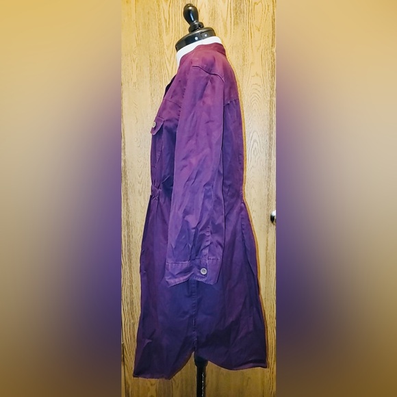 Gap Maternity Plus Size Dress NWOT XXL | Real Color is Burgundy Red not Purple - Picture 4 of 9